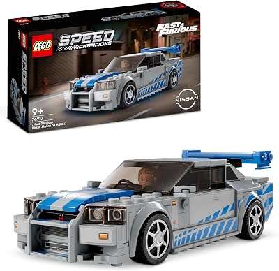 LEGO Speed Champions 76917 Nissan Skyline GT-R R34 Fast Furious Race Car