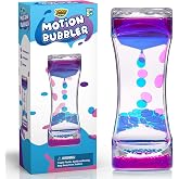 YoYa Toys Liquimo - Liquid Motion Bubbler 1 Pack - Sensory Fidget Toy for Kids &amp; Adults - Hourglass Bubble Timer - Visual Desk Toy for Focus, Relaxation &amp; Stress Relief