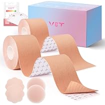 Amazon.com: VBT 2 Pack Boob Tape - Breast Lift Tape, Body Tape for ...