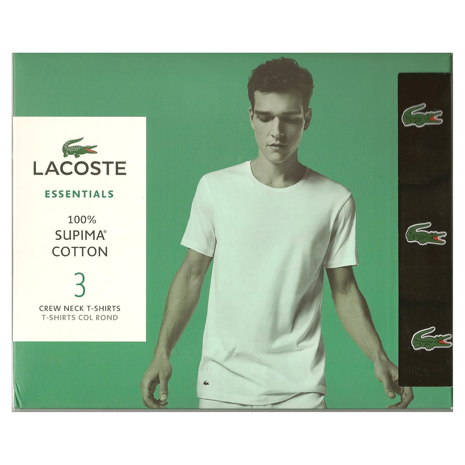 lacoste basic tee