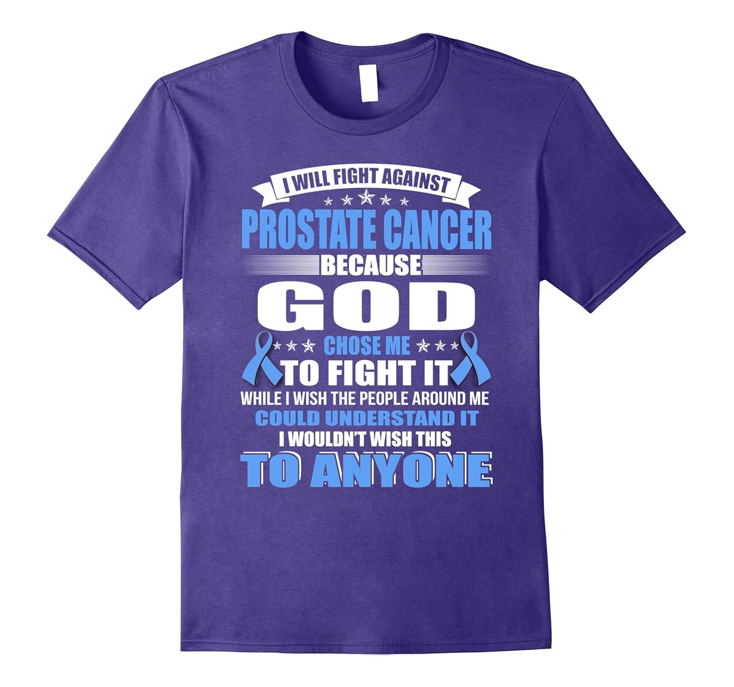 I will fight against Prostate cancer t-shirt-Rose