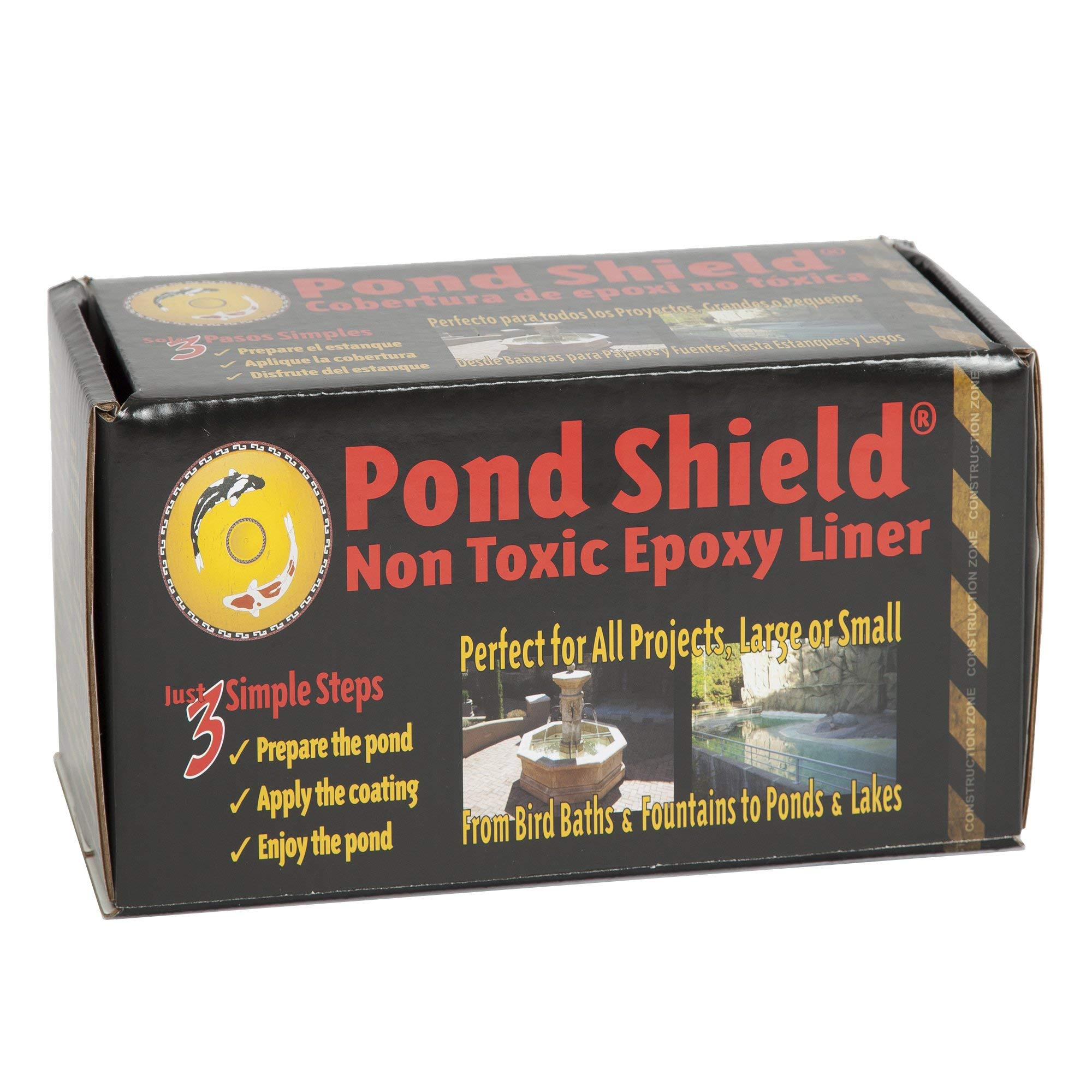 Pond Shield Pond Armor SKU-SKYBLUE-QT-R Non-Toxic Epoxy Paint, 1.5-Quart, Sky Blue, 48 Fl Oz (Pack of 1)