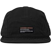 Croogo 5 Panel Short Brim Baseball Cap Soft Trucker Hats Short Bill Cadet Caps Casual Umpire Dad Hats Snapback Hats for Men