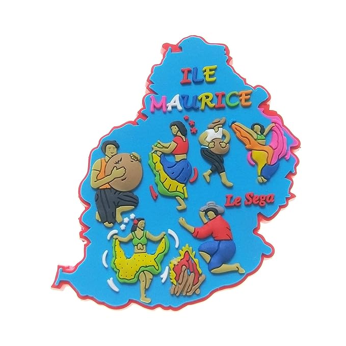 Imán para nevera de goma 3D con texto en inglés