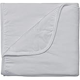 KYTE BABY Baby Blankets - Made from Soft Bamboo Rayon Material to Keep Your Little Ones Cozy and Warm - Solid 1.0 tog (One Size, Storm)