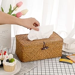 Sumnacon Tissue Box Cover Rectangle Tissue Box