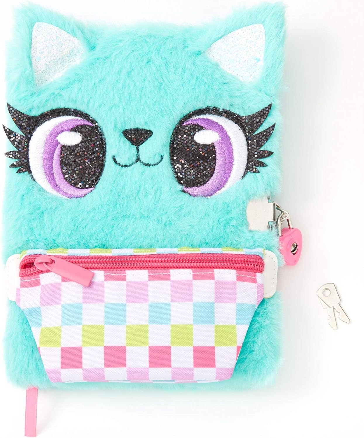 rainbow checkered fanny pack