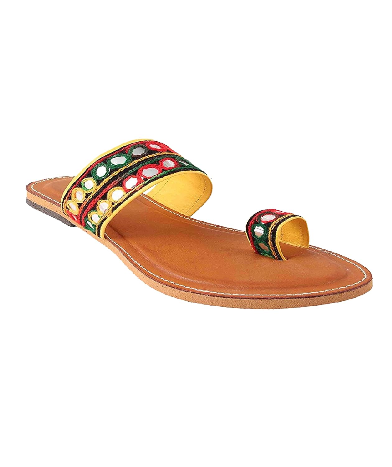 qasmi women kolhapuri chappal