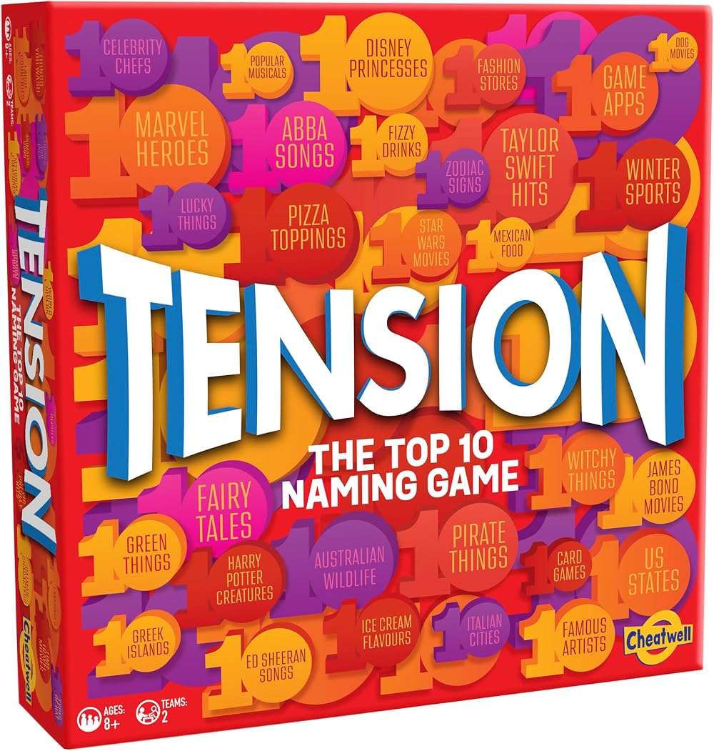 Cheatwell Games Tension The Top 10 Naming Game Party Family 8+