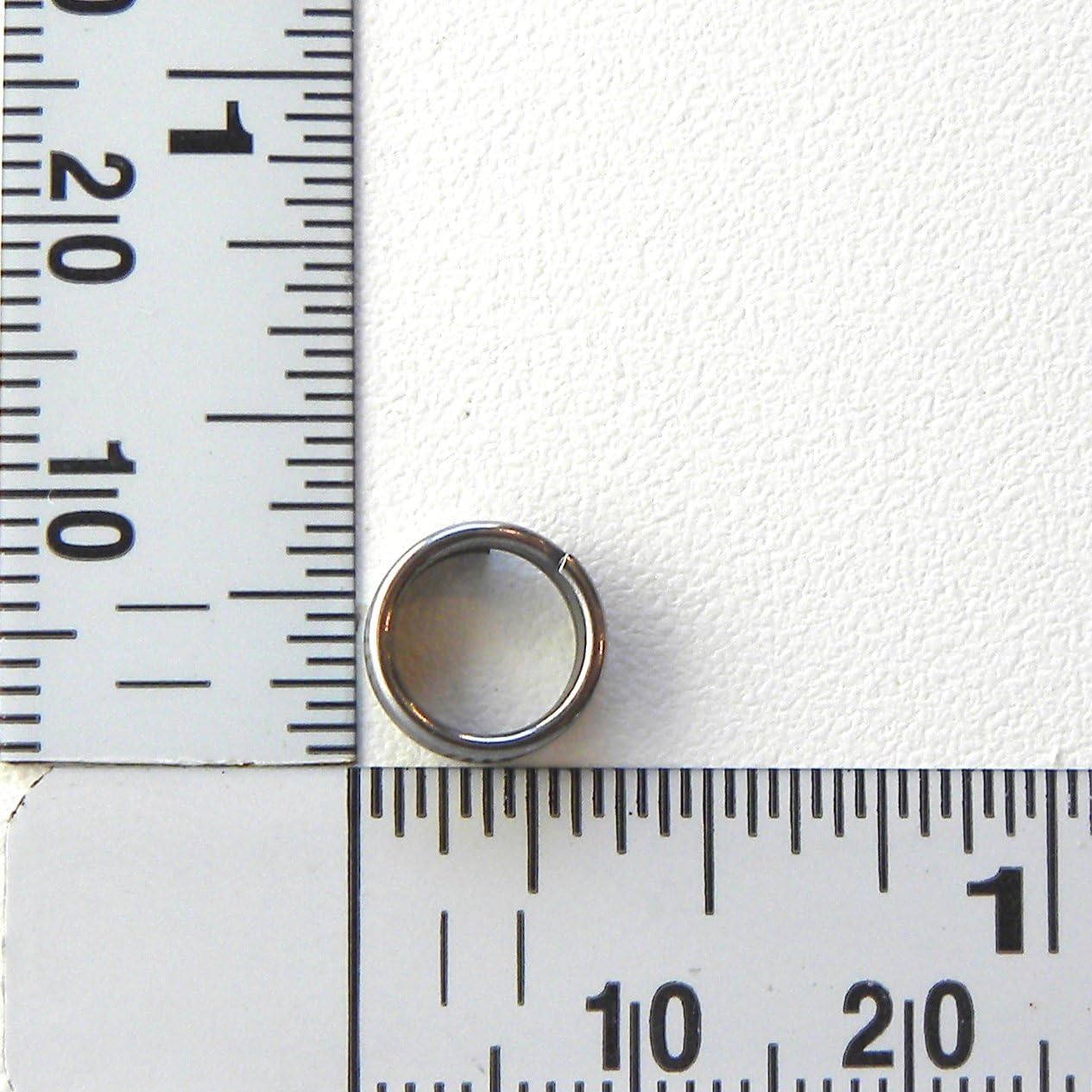 Wolverine Super Split Rings Triple Wrapped Stainless Steel Select Size Pack of 25 Pieces