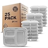 Freshware Meal Prep Containers [25 Pack] 3