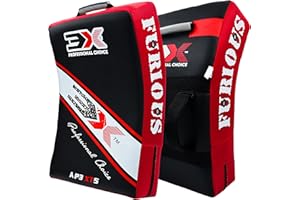 3X Sports Kick Shield, Heavy Curved Kicking Striking Body Pad, Punching Foot Target MMA Kickboxing Muay Thai Training pad, Ma