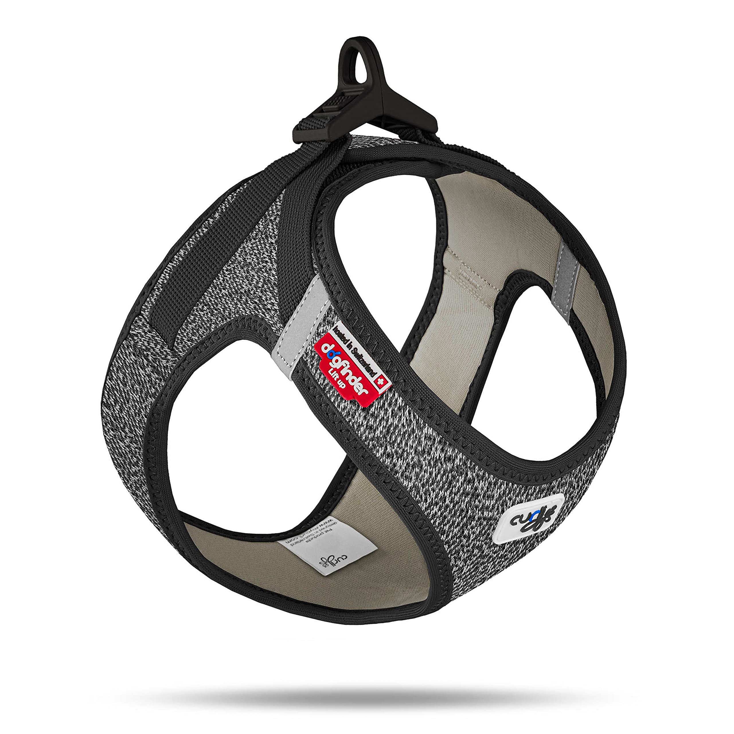 Vest Harness Merino curli Clasp Black 3XS