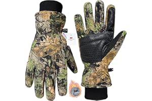 HANDLANDY Winter Gloves, Hiking Waterproof & Windproof Thermal Glove for Men Women
