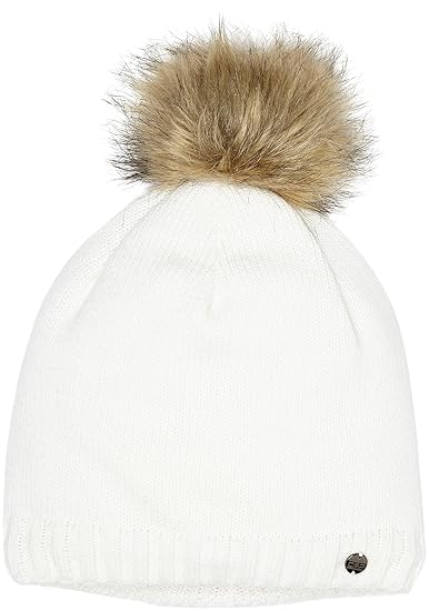 CMP Damen Strickmütze Mütze, weiß, One Size