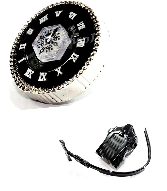 Buba Kampfkreisel Twisted Tempo Mega Metal Fusion für Beyblade Masters 4D 1 Launcher + 1 Metallspitze