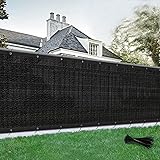SUNLAX Privacy Fence Screen 4x25FT Heavy Duty Mesh