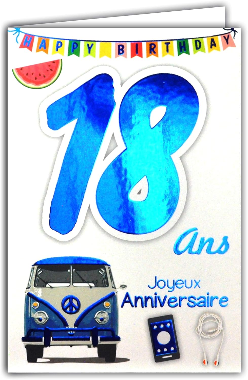 69 2118 Carte Joyeux Anniversaire 18 Ans Garcon Jeune Homme Adulte Majorite Majeur Permis B Conduire Voiture Amazon Fr Fournitures De Bureau