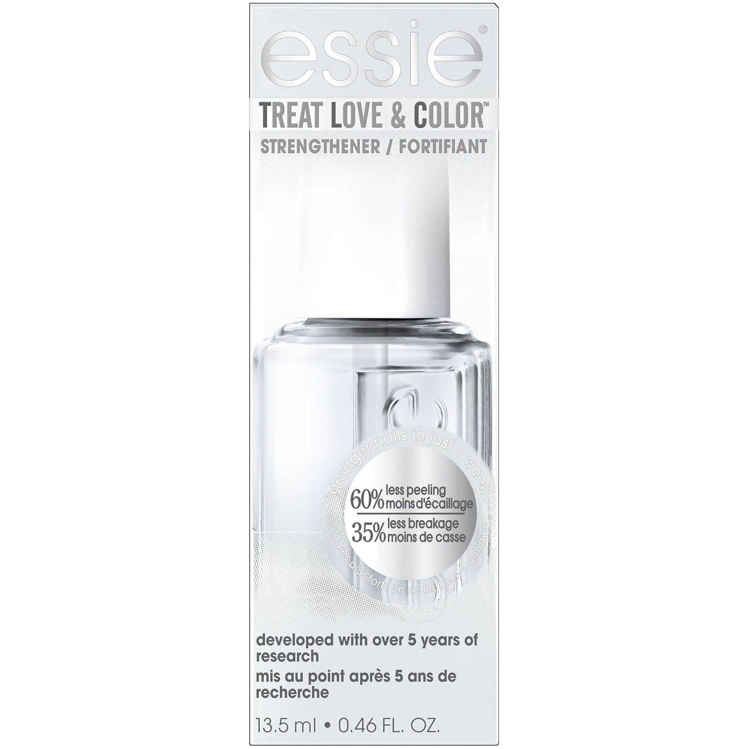 essie Treat Love & Color Nail Polish For Normal to Dry/Brittle Nails, Gloss Fit, 0.46 fl. oz. : Beauty