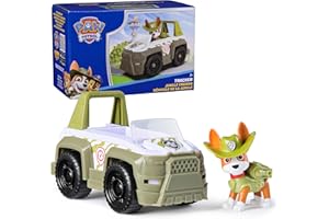Paw Patrol, Tracker’s Jungle Rescue Vehicle, Toy Truck with Collectible Action Figure, Sustainably Minded Kids Toys for Boys & Girls Ages 3 and Up