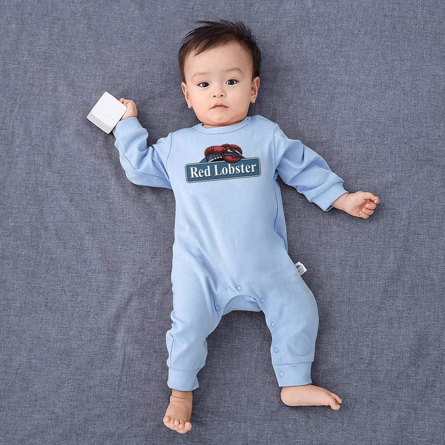 red long sleeve onesie baby