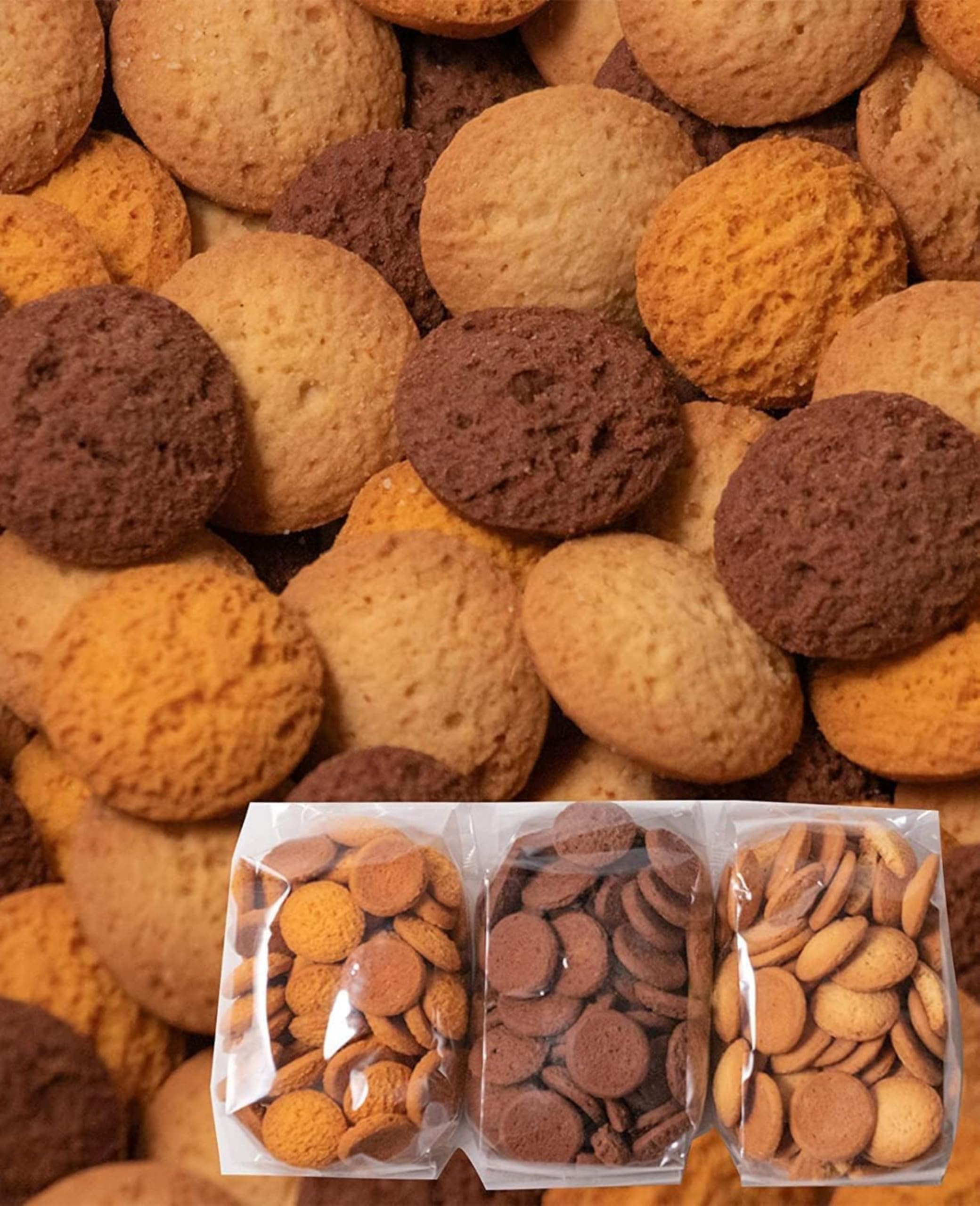 すこやか商店 おからクッキー クッキー お菓子 豆乳 700g ダイエット 無選別 3種類 オレンジ ココア プレーン 人気 管理栄養士監修 少量で満腹お菓子商品画像