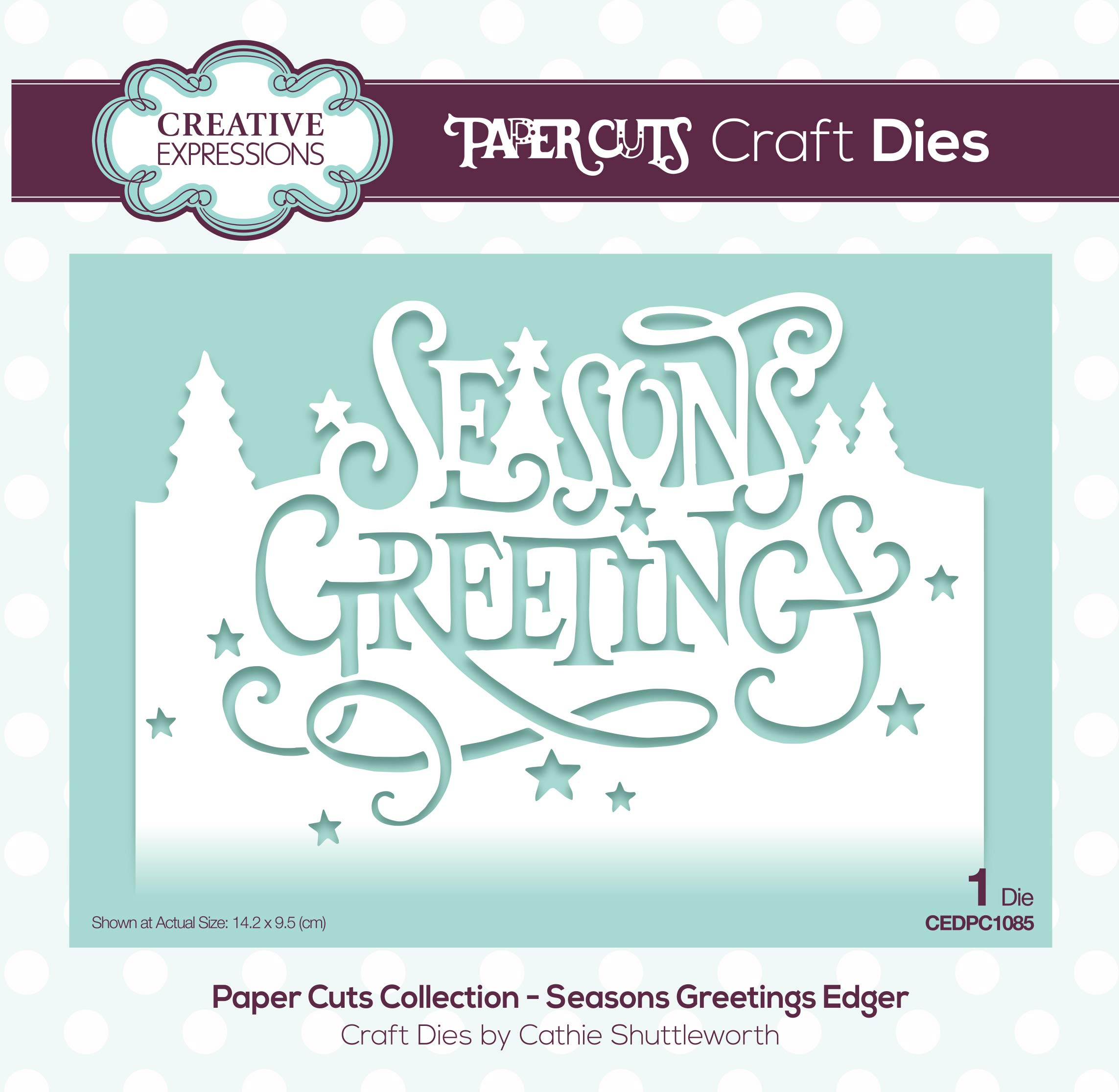 Paper Cuts Collection - Seasons Greetings Edger