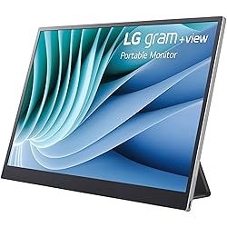 LG Gram +View 16 Portable Monitor - 16" WQXGA