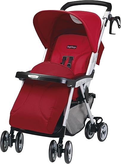poussette peg perego rouge