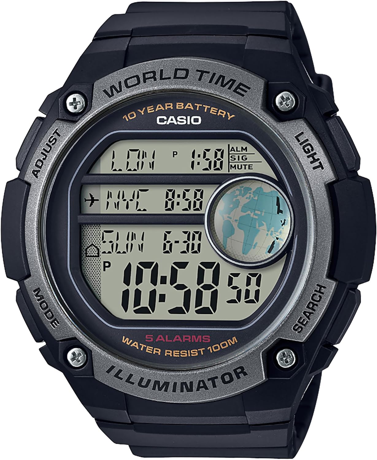 Reloj Casio Digital Core para Hombres Relojes