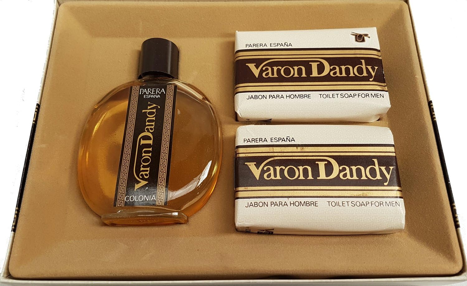 VARON DANDY ESTUCHE COLONIA + 2 JABONES: Amazon ...