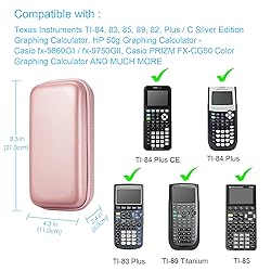 Graphing Calculator Carrying Case for TI-84 Plus