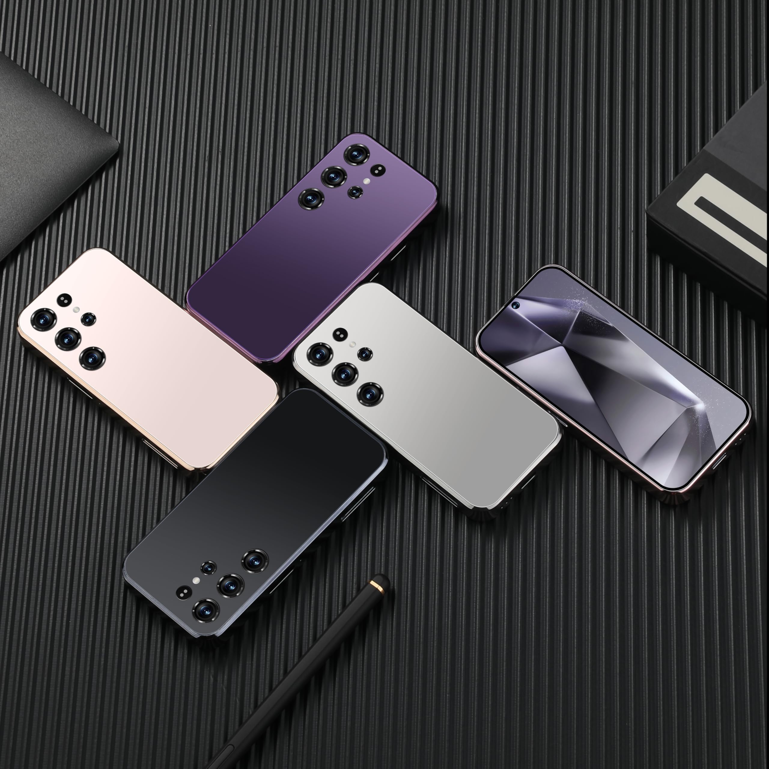 4G mini smartphone for kids 4-inch Incell HD Screen, 2600 mAh Big Battery, Dual SIM Dual Camera 5+8MP, Face Unlock 4G no contract phone (X24mini-Black)