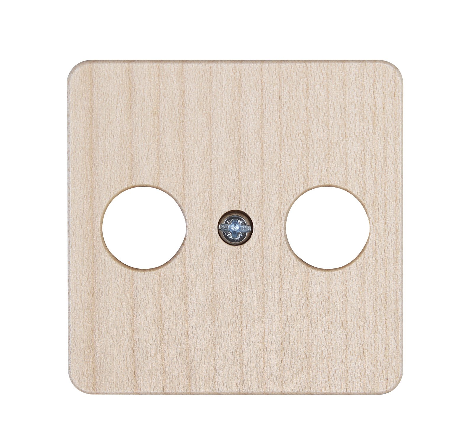 Kopp Milano 358639189 Antenna Cover Maple TV/RF