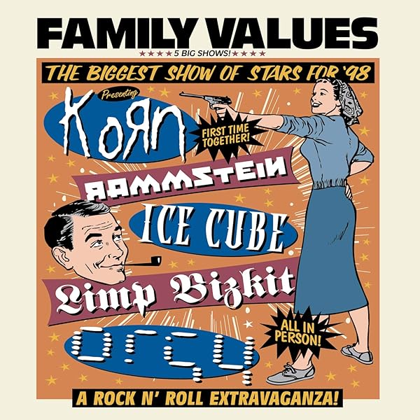 Amazon.com: Family Values Tour '98 : Korn, Rammstein, Limp