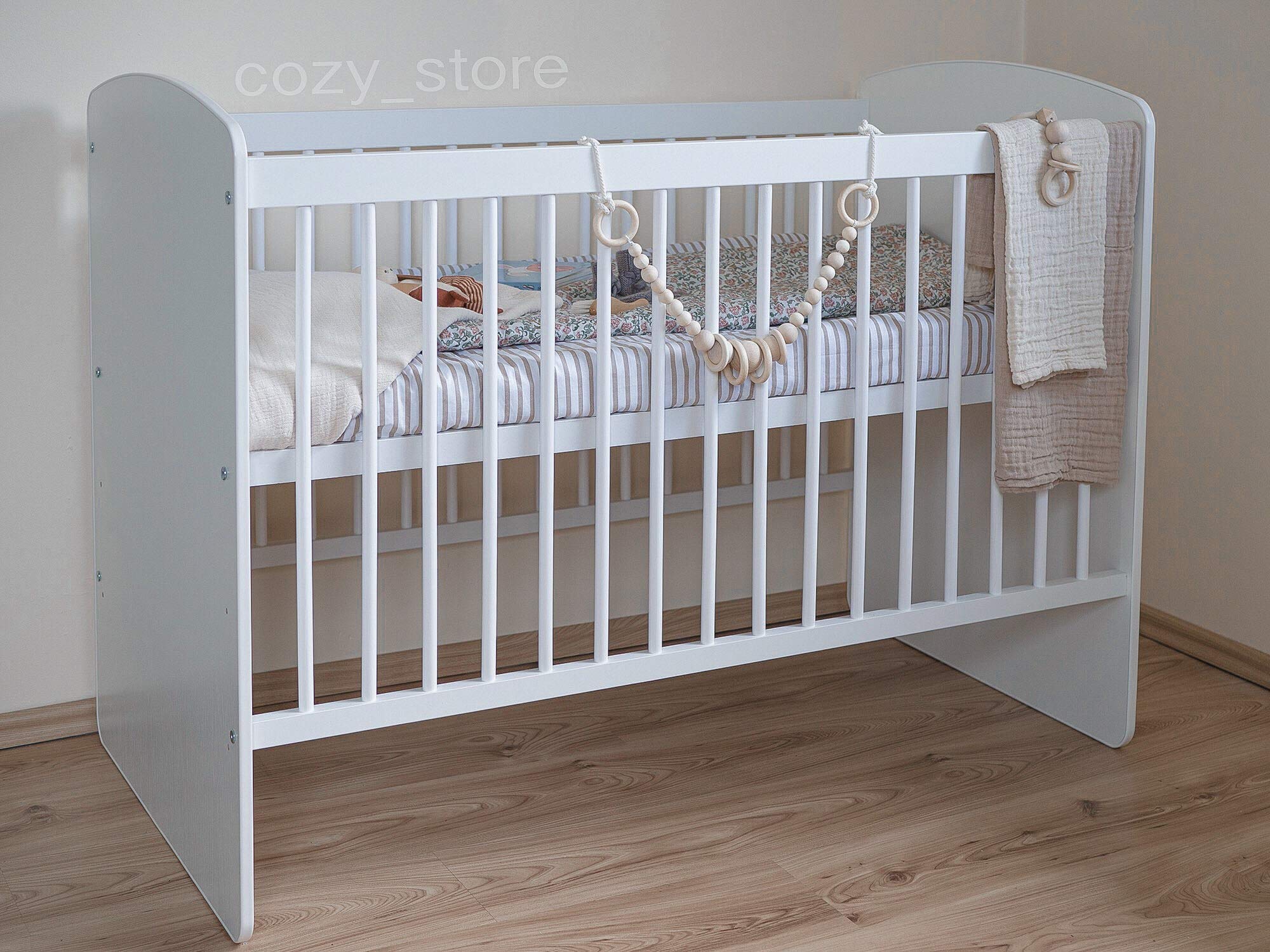 pine cot bed