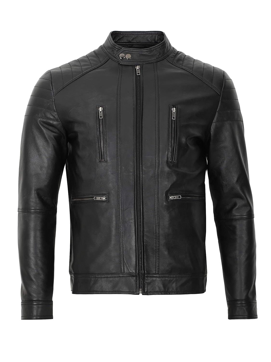 Buy Legacy Pure Leather Jacket for Men Light weight Stylish 99