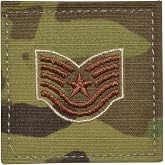 MEDALS OF AMERICA EST. 1976 Air Force Technical Sergeant Rank OCP with Hook and Loop