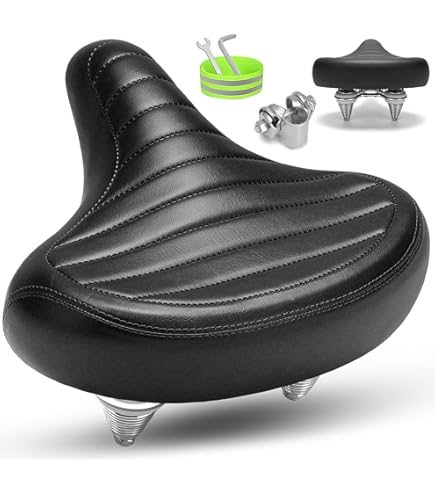 Amazon.com : Electra Townie XL Bicycle Saddle (Black) : Bike Saddles And  Seats : Sports & Outdoors
