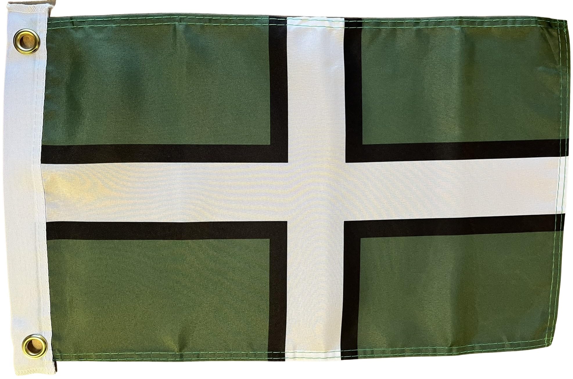 NWFlags Devon Flag 17" x 11" 75d Premium Polyester | Polyester 1.5x1 foot material flag with 2 Eyelets