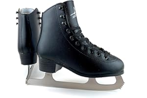 American Athletic Shoe Boy's Tricot Lined Figure Skates