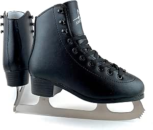 american athletic shoe men's tricot lined figure skates