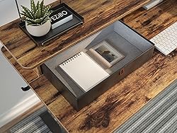 FEZIBO 55 x 24 Inch Whole-Piece Height Adjustable