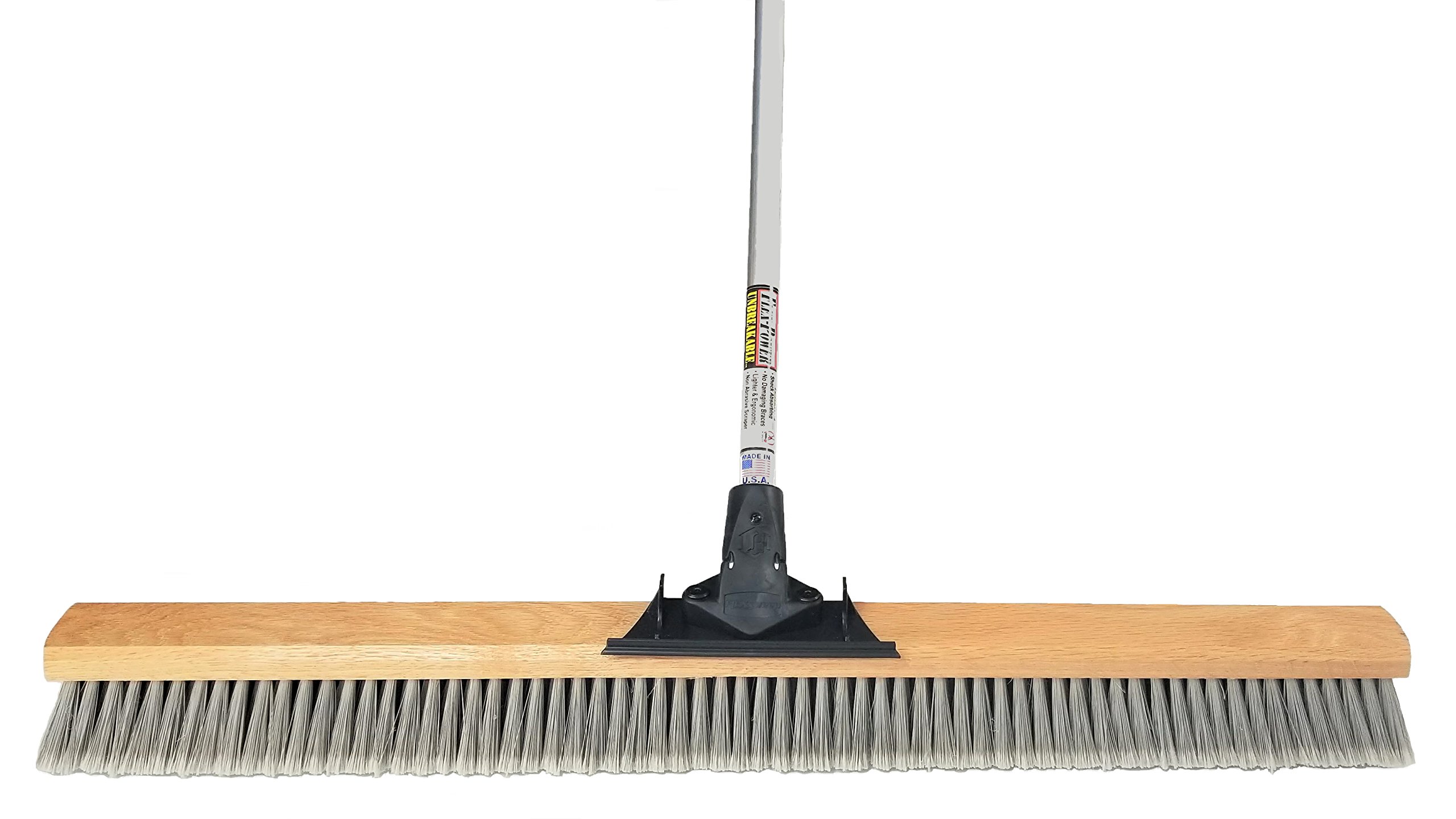 FlexSweep Unbreakable Commercial Push Broom (Contractors 36 Inch) Fine Gray eBay