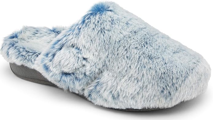 Amazon.com | Vionic Women's Indulge Gemma Tip Mule Slipper - Ladies Adjustable Comfortable Cozy 
