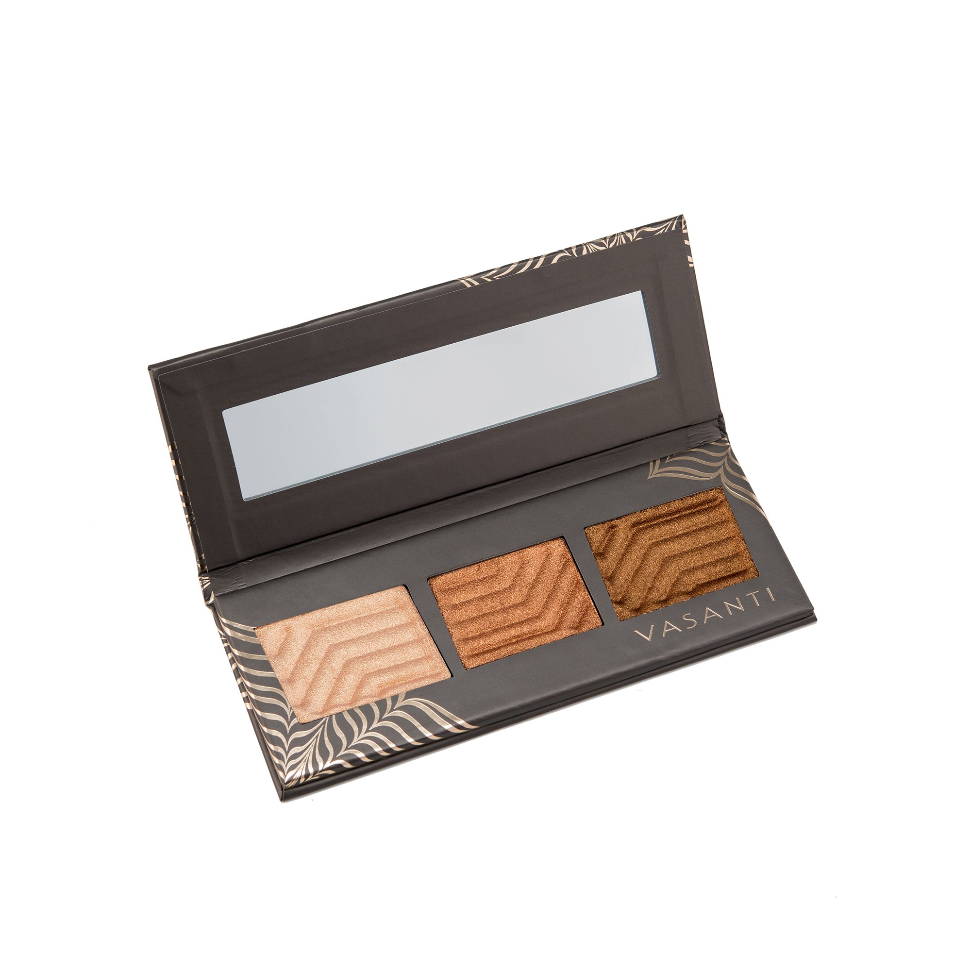 Vasanti Synchronicity Eyeshadow Trio Kit – Includes three rich metallic shades, a super soft eyeshadow brush, and glamorous false lashes. A match made in heaven (Inevitable)