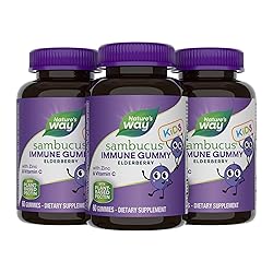 Nature's Way Sambucus Elderberry Immune Gummies for