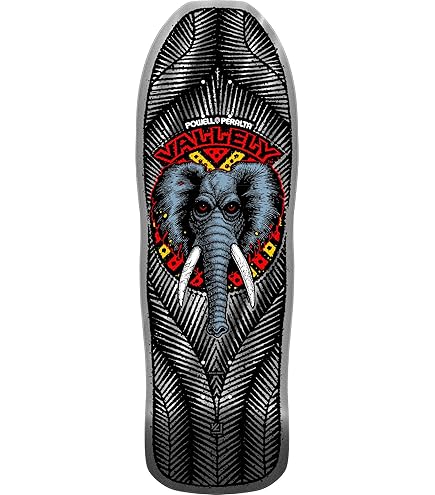 希少XL original 80s powell MIKE VALLELY Powell Peralta Mike Vallely Elephant Skateboard Deck RED