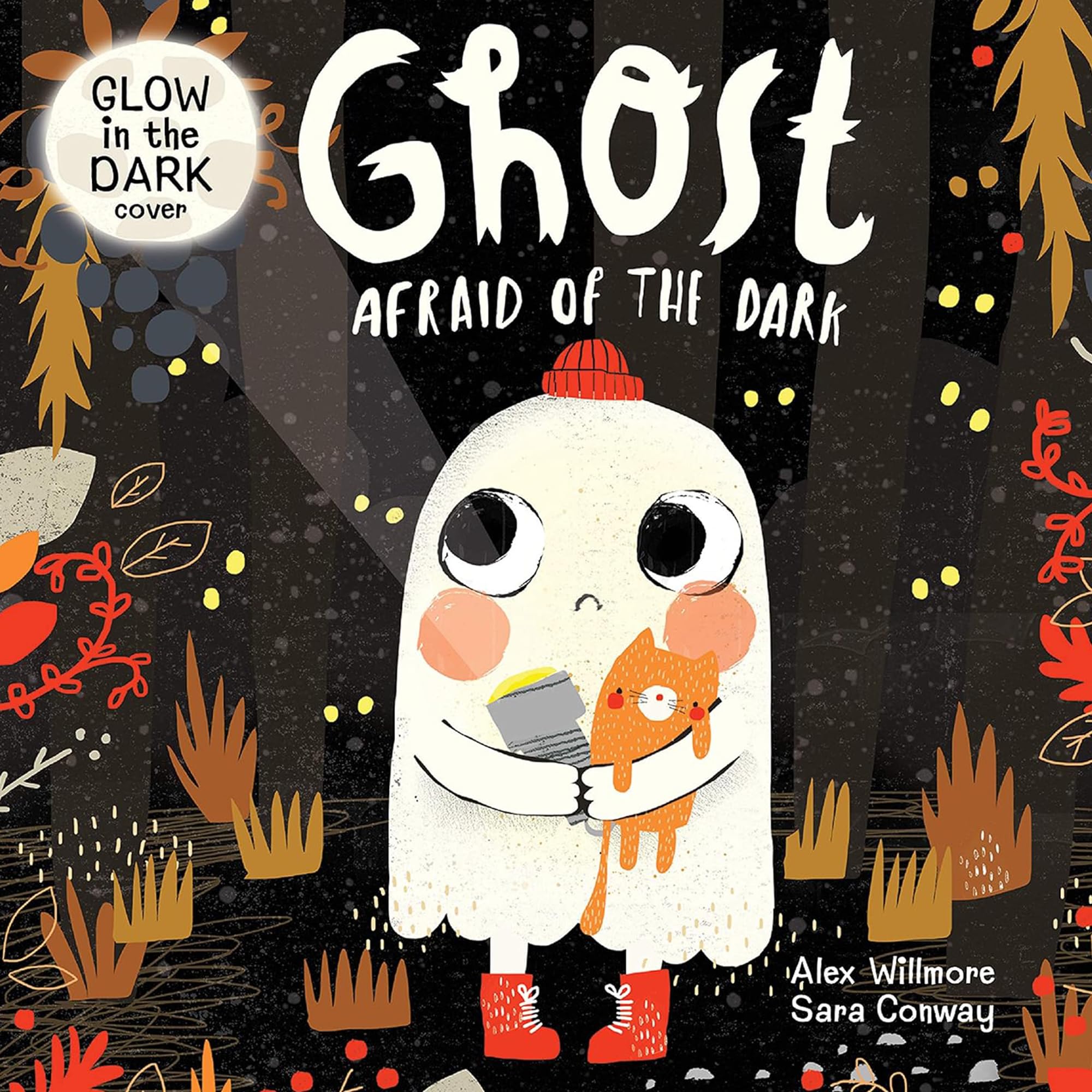 Photo 1 of Ghost Afraid of the Dark – A Must-Have Board Book for Kids | Adorable & Heartwarming |Encouraging Bravery & Confidence Through a Fun Bedtime Story