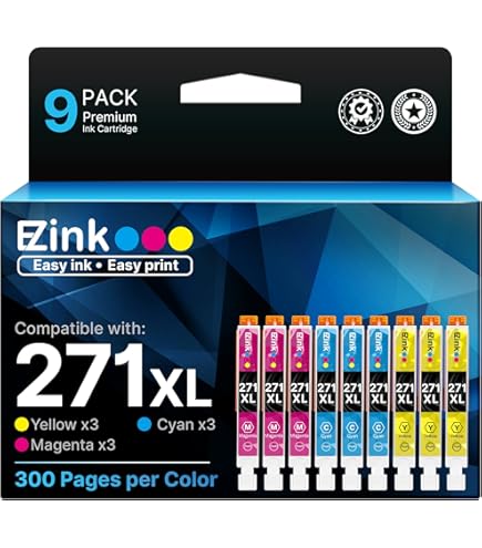 3 Pezzi Inchiostro Nero Per Stampante Compatibile Per PGI 270 XL MG5720